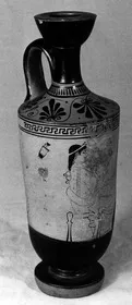 LEKYTHOS (ATHENIAN, RED-FIGURE)