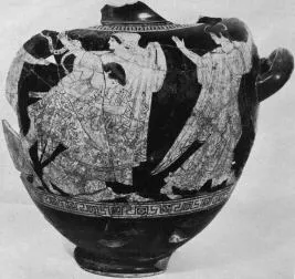 STAMNOS (ATHENIAN, RED-FIGURE)