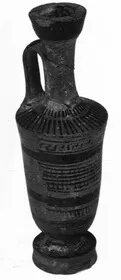 LEKYTHOS (ATHENIAN, BLACK-FIGURE)