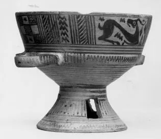 CUP (ATHENIAN GEOMETRIC, SILHOUETTE)