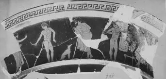 KRATER, VOLUTE, FRAGMENTS (ATHENIAN, RED-FIGURE)
