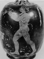 LEKYTHOS, SQUAT (SOUTH ITALIAN, PAESTAN, RED-FIGURE)