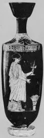 LEKYTHOS (ATHENIAN, RED-FIGURE)