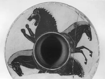 CUP, LITTLE MASTER BAND (ATHENIAN, BLACK-FIGURE)