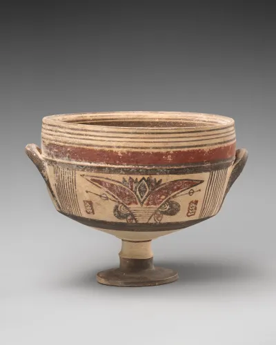 Terracotta kylix (cup)