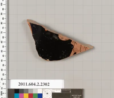 Terracotta fragment of a krater (bowl for mixing wine and water)?