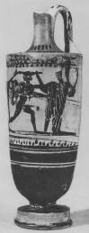 LEKYTHOS (ATHENIAN, BLACK-FIGURE)