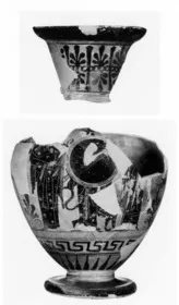 AMPHORA, NECK (ATHENIAN, BLACK-FIGURE)