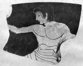 CUP, FRAGMENT (ATHENIAN, RED-FIGURE)