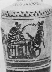 LEKYTHOS (ATHENIAN, BLACK-FIGURE)