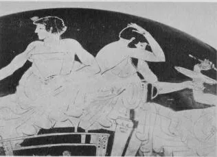 CUP B (ATHENIAN, RED-FIGURE)