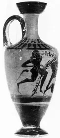 LEKYTHOS (ATHENIAN, BLACK-FIGURE)