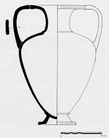 AMPHORA, NECK (CAERETAN, PATTERN)