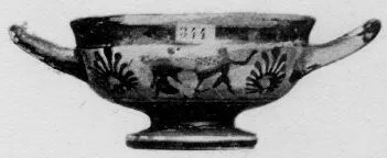 CUP SKYPHOS (ATHENIAN, BLACK-FIGURE)