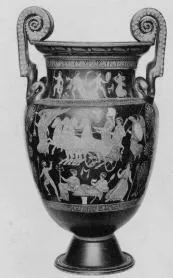 KRATER, VOLUTE (SOUTH ITALIAN, APULIAN, RED-FIGURE)