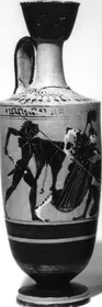 LEKYTHOS (ATHENIAN, BLACK-FIGURE)