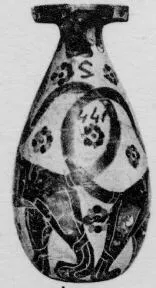 ALABASTRON (CORINTHIAN, BLACK-FIGURE)