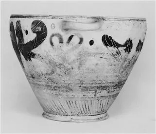 SKYPHOS (CORINTHIAN, BLACK-FIGURE)