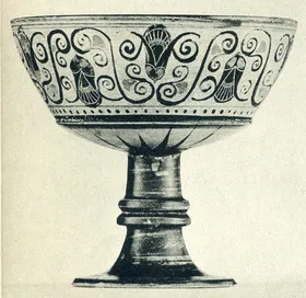 CHALICE (ETRUSCAN, BLACK-FIGURE)