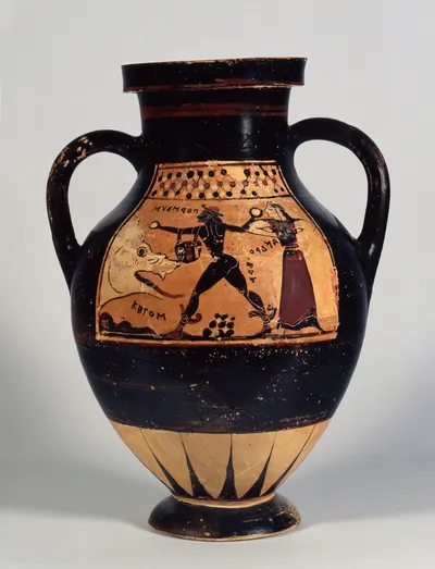Korinthische Bauchamphora