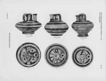 STIRRUP JAR (CYPRIOT, MYCENAEAN STYLE)