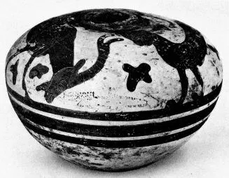 OINOCHOE, FRAGMENT (CORINTHIAN, BLACK-FIGURE)