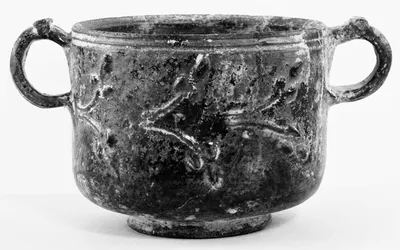 Green-Glazed Skyphos