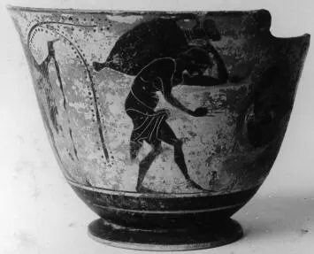 KYATHOS (ATHENIAN, BLACK-FIGURE)