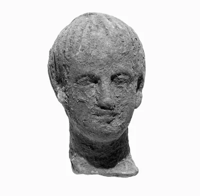 Head with Melon Coiffure