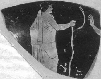CUP, FRAGMENT (ATHENIAN, RED-FIGURE)