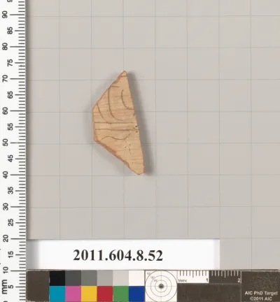 Terracotta fragment of an undetermined shape
