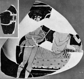 KRATER, FRAGMENTS (ATHENIAN, RED-FIGURE)