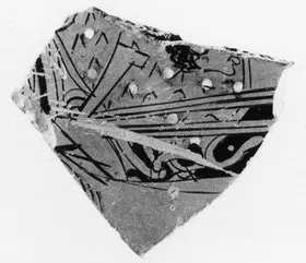 KRATER, BELL, FRAGMENT (ATHENIAN, RED-FIGURE)