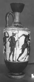 LEKYTHOS (ATHENIAN, BLACK-FIGURE)