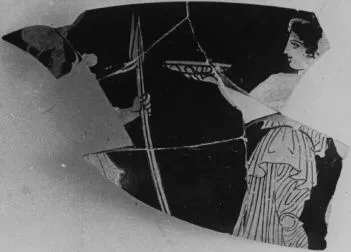 CUP, FRAGMENT (ATHENIAN, RED-FIGURE)