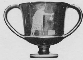 KANTHAROS (ATHENIAN, RED-FIGURE)