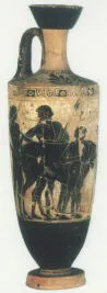 LEKYTHOS (ATHENIAN, BLACK-FIGURE)