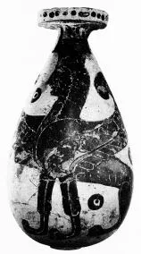 ALABASTRON (PROTOCORINTHIAN, TRANSITIONAL, BLACK-FIGURE)