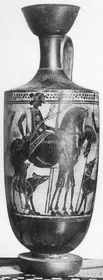 LEKYTHOS (ATHENIAN, BLACK-FIGURE)