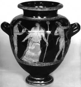 STAMNOS (ATHENIAN, RED-FIGURE)