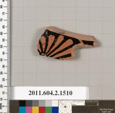 Terracotta fragment of a skyphos (deep drinking cup)