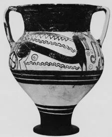 KRATER (HELLADIC, SILHOUETTE)