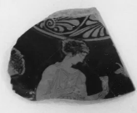 CUP, FRAGMENT (ATHENIAN, BLACK-FIGURE)