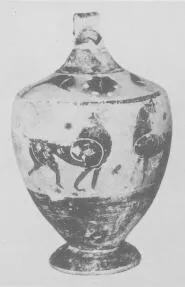 LEKYTHOS (ATHENIAN, BLACK-FIGURE)