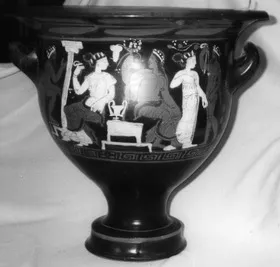 KRATER, BELL (ATHENIAN, RED-FIGURE)