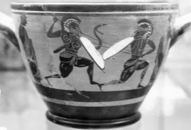 SKYPHOS (ATHENIAN, BLACK-FIGURE)