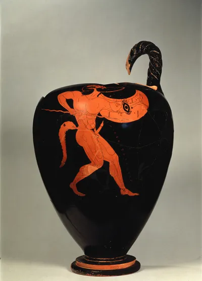 Strickhenkelamphora (Attische Halsamphora)