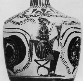 LEKYTHOS (ATHENIAN, BLACK-FIGURE)
