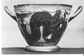 SKYPHOS (ATHENIAN, BLACK-FIGURE)