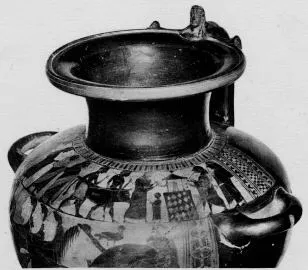 HYDRIA (ATHENIAN, BLACK-FIGURE)